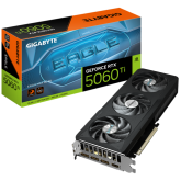 Placa video Gigabyte nVidia GeForce RTX 5060 Ti EAGLE MAX OC 8GB, GDDR7, 128 bit