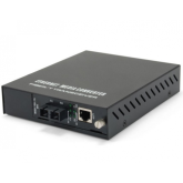 Convertor Media Level One GVM-1101 1GB, 850nm, Multi-Mode, 500m, RJ45 - SC