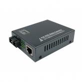 Convertor Media Level One GVT-2014 1GB, 1310nm, Single-Mode, 20km, RJ45 - SC