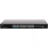 Switch Grandstream GWN7813P, 24 porturi, PoE