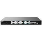 Switch Grandstream GWN7822P, 24 porturi, PoE