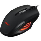 Mouse Optic Inter-Tech GX-62, RGB LED, USB, Black