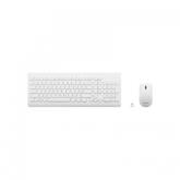 Kit Wireless Lenovo 510 - Tastatura, USB Wireless, White + Mouse Optic, USB Wireless, White