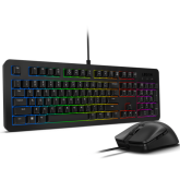 Kit Lenovo Legion KM310 - Tastatura RGB LED, USB, Black + Mouse Optic, RGB LED, USB, Black