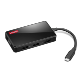 Docking Station Lenovo 100 USB-C Travel Dock, Black