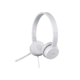 Casti cu microfon Lenovo 110, USB, White