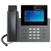 Telefon IP Grandstream GXV3450, 16 conturi SIP, 16 lini, PoE, Dark Gray