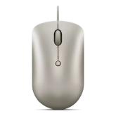 Mouse Optic Lenovo 540 Wired Compact, USB-C, Sand