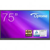 Display Interactiv Optoma 3751RK 75inch, 3840x2160pixeli, Android 8.0, Black