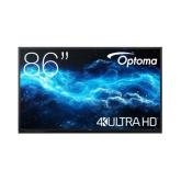 Display Interactiv Optoma 3862RK, 86inch, 3840x2160pixeli, Black