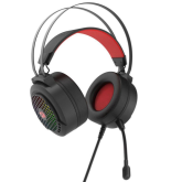 Casti cu microfon Redragon Carmen H261, RGB LED, USB/2 x 3.5 mm jack, Black