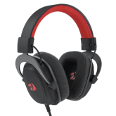 Casti cu microfon Redragon Zeus Lite, 3.5 mm jack, Black-Red