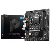 Placa de baza MSI H510M-A PRO, Intel H510, Socket 1200, mATX