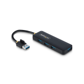 Hub USB Startech H5A4A-USB-HUB, 4 x USB 3.2 gen 1, Black