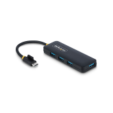 Hub USB Startech H5C4A-USB-HUB, 4 x USB 3.2 gen 1, Black