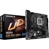 Placa de baza Gigabyte H610M D3H WIFI DDR4, Intel H610, Socket 1700, mATX
