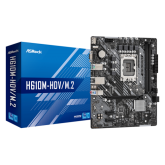 Placa de baza ASRocK H610M-HDV/M.2, Intel H610, Socket 1700, mATX