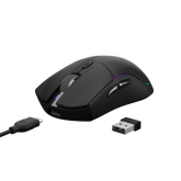 Mouse Optic Gamdias Gamdias Hades M3, ARGB LED, USB Wireless/Bluetooth/USB, Black