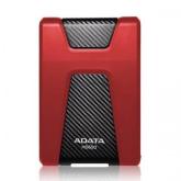 Hard Disk Portabil A-Data DashDrive Durable HD650 2TB, 2.5inch, USB3.1, Red