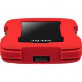 Hard disk portabil A-Data HD330, 1TB, 2.5 inch, USB 3.1, Red