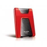 Hard Disk Portabil Adata Durable HD650, 1TB, USB 3.1, 2.5 inch, Red