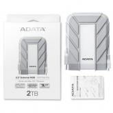 Hard Disk Portabil Adata HD710 Pro, 1TB, USB 3.1, 2.5 inch, White