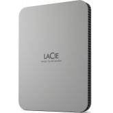 Hard Disk portabil LaCie by Seagate Mobile Drive V2 1TB, USB 3.0, 2.5inch, Moon Silver