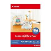 Hartie Photo Canon MP-101D 18x25 cm Double Sided Matt 240g/m2 4076C006AA