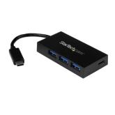 Hub USB Startech HB30C3A1CFB, 4x USB 3.2 gen 1, Black