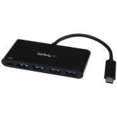 Hub USB Startech HB30C4AFPD, 4x USB 3.2 gen 1, Black