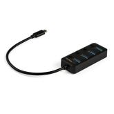 Hub USB Startech HB30C4AIB, 4x USB 3.2 gen 1, Black