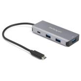 Hub USB Startech HB31C3A1CB, 4x USB 3.2 gen 1, Gray