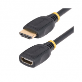Cablu Startech HD2MF18INL, HDMI male - HDMI female, 0.5m, Black