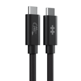 Cablu de date Targus HYPERDRIVE, USB-C male - USB-C male, 1.2 m, Black