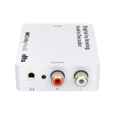 Decodor/Convertor Evoconnect HDCVT-HDA-212, 1 x Toslink, 1 x Digital Coaxial - 1 x RCA, 1 x 3.5mm, White