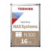 Hard Disk Toshiba N300, 16TB, SATA, 3.5inch, Bulk