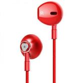 Casti cu microfon Lenovo HF140, 3.5mm Jack, Red