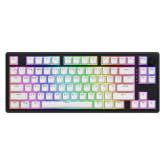 Tastatura Hator Skyfall 80, RGB LED, USB/USB Wireless/Bluetooth, Black-White
