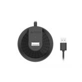 Hub USB Gembird HUB-20, 4x USB 2.0, Black