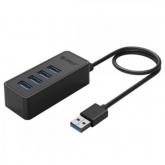 Hub USB Orico W5P-U3, 4x USB 3.2 Gen 1, Black