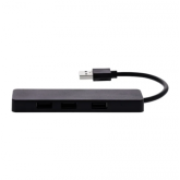 Hub USB TnB HUBUSBFIRST, 4x USB 2.0, Black