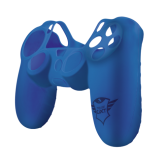 Husa Trust GXT 744B pentru gamepad PS4, Blue