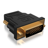 Adaptor Raidsonic IcyBox IB-AC552, DVI-D male - HDMI female, Black