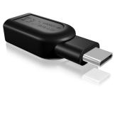 Adaptor Raidsonic IcyBox IB-CB003, USB-C male - USB-A female, Black