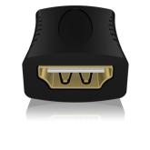 Adaptor Raidsonic IcyBox IB-CB005, HDMI female - HDMI female, Black