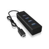 Hub USB Raidsonic Icy Box IB-HUB1409-C3, Black