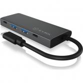 Hub USB Raidsonic Icybox IB-HUB1428-C31, 2x USB-C, 2x USB, Black
