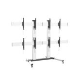 Stand VideoWall Techly ICA-TR4VW, 32-60 inch, Silver