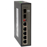 Switch Level One IES-0610, 4 porturi, PoE