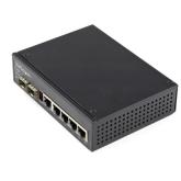 Switch Startech IES1G52UPDIN, 5 porturi (4 PoE)